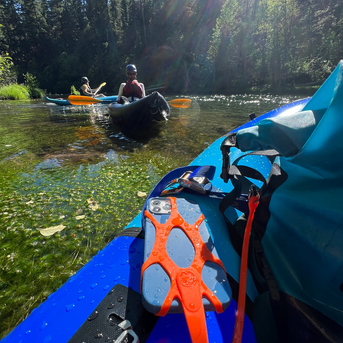 Kayaking with the KOALA 2.0: Securing Your Smartphone on Water Adventures